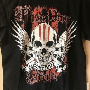 three days grace shirts hot topic